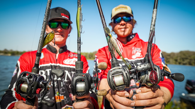 Sands & DiMauro with their winning baits