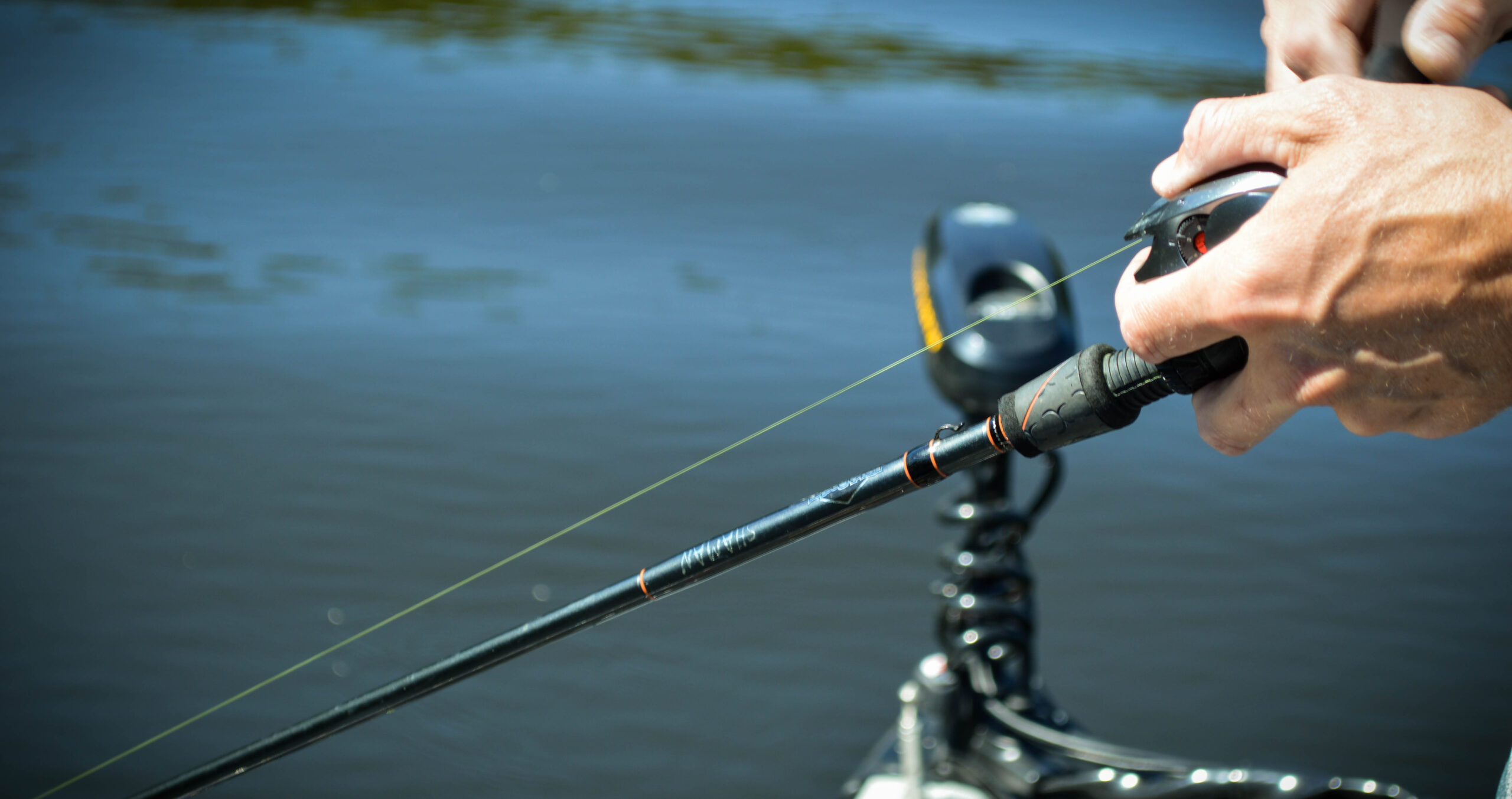 Witch Doctor Tackle Rod in Use